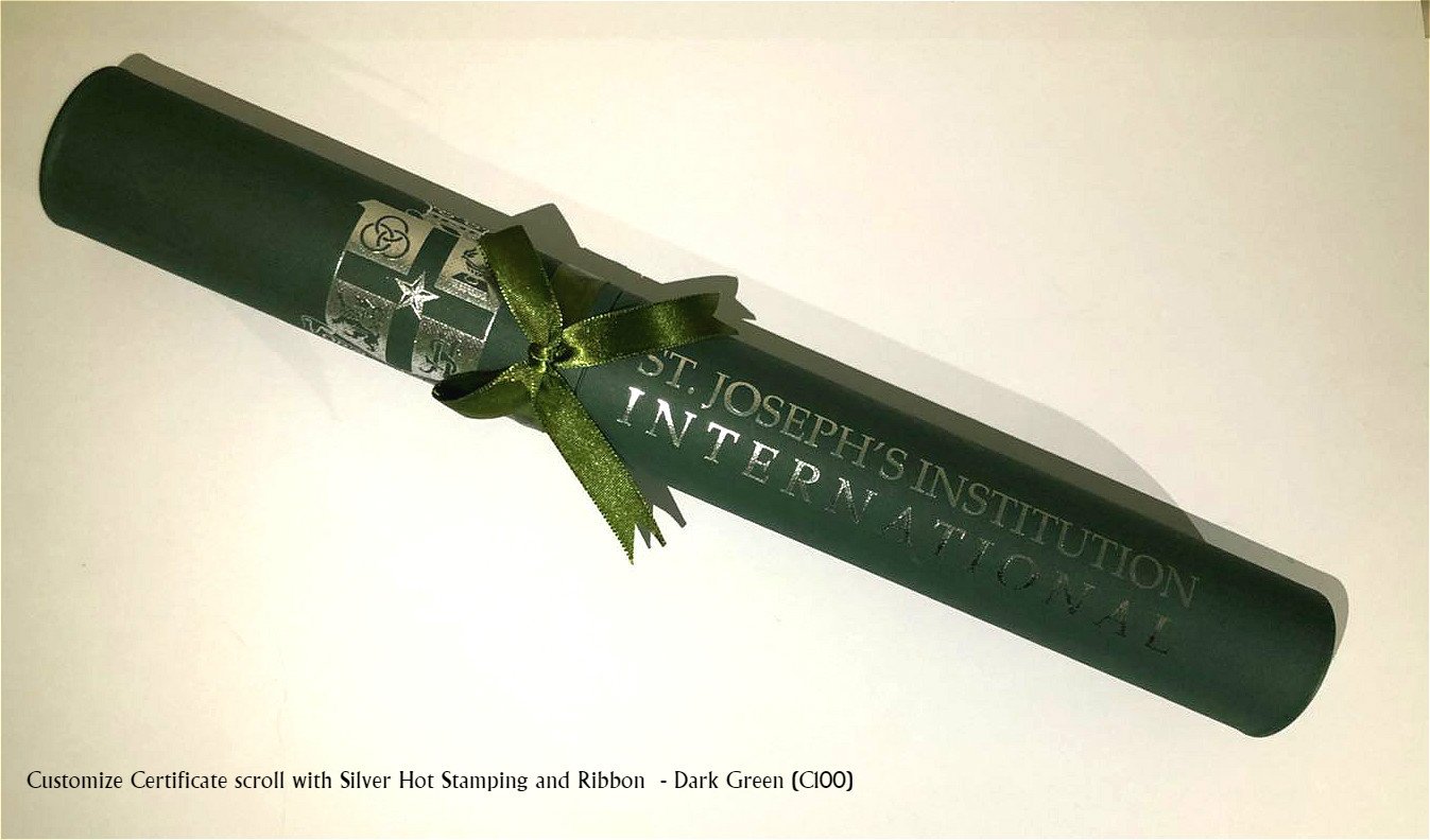 Certificate Scroll 5