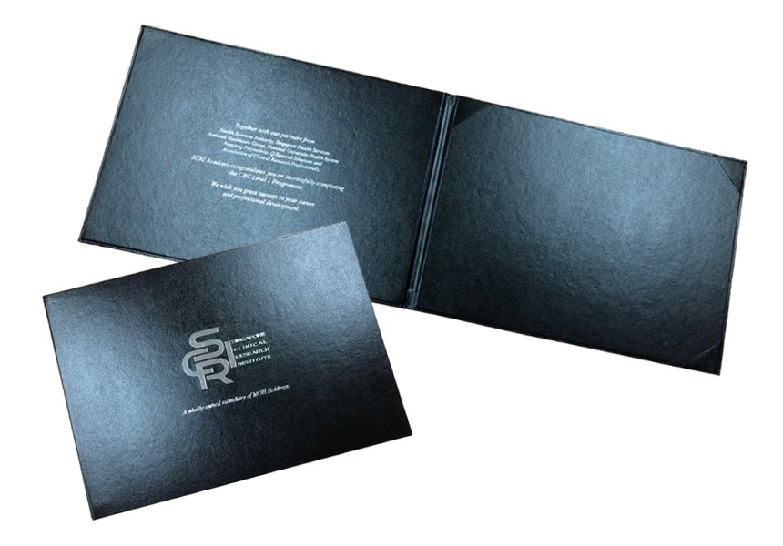 Paper Cert. Holder – Landscape 5