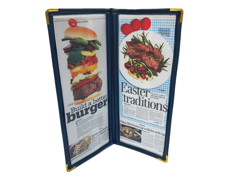 Transparent Menu Holder 7